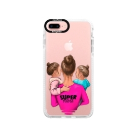 iSaprio Bumper Super Mama Two Girls Apple iPhone 7 Plus