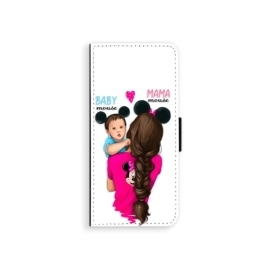 iSaprio Mama Mouse Brunette and Boy Samsung Galaxy A8 Plus