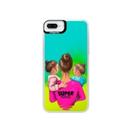 iSaprio Blue Super Mama Two Girls Apple iPhone 8 Plus