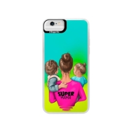 iSaprio Blue Super Mama Boy and Girl Apple iPhone 6 Plus/6S Plus