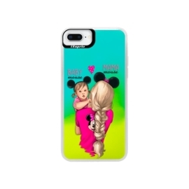 iSaprio Blue Mama Mouse Blond and Girl Apple iPhone 8 Plus