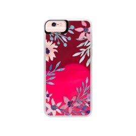 iSaprio Pink Leaves and Flowers Apple iPhone 6 Plus/6S Plus