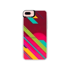 iSaprio Pink Color Stripes 03 Apple iPhone 7 Plus