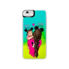 iSaprio Blue Mama Mouse Brunette and Girl Apple iPhone 6 Plus/6S Plus