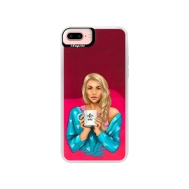 iSaprio Pink Coffe Now Blond Apple iPhone 7 Plus