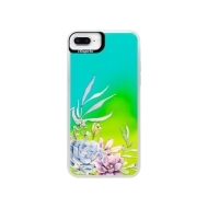 iSaprio Blue Succulent 01 Apple iPhone 8 Plus - cena, porovnanie