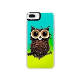 iSaprio Blue Owl And Coffee Apple iPhone 8 Plus