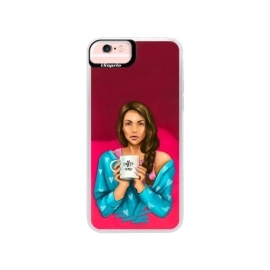 iSaprio Pink Coffe Now Brunette Apple iPhone 6 Plus/6S Plus