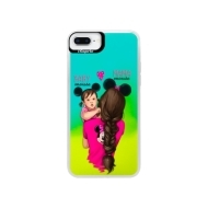 iSaprio Blue Mama Mouse Brunette and Girl Apple iPhone 8 Plus - cena, porovnanie