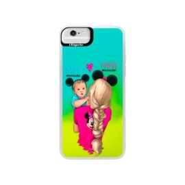 iSaprio Blue Mama Mouse Blonde and Boy Apple iPhone 6 Plus/6S Plus