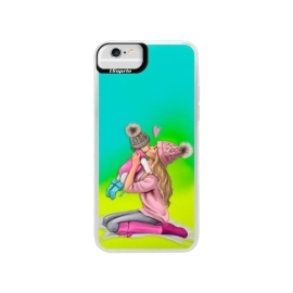 iSaprio Blue Kissing Mom Blond and Girl Apple iPhone 6 Plus/6S Plus