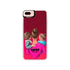 iSaprio Pink Super Mama Boy and Girl Apple iPhone 7 Plus