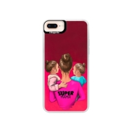 iSaprio Pink Super Mama Two Girls Apple iPhone 8 Plus