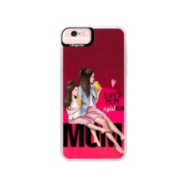 iSaprio Pink Milk Shake Brunette Apple iPhone 6 Plus/6S Plus