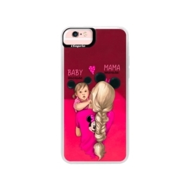 iSaprio Pink Mama Mouse Blond and Girl Apple iPhone 6 Plus/6S Plus