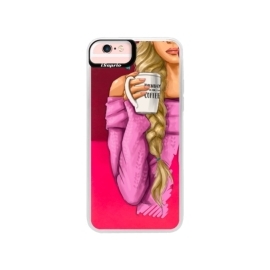 iSaprio Pink My Coffe and Blond Girl Apple iPhone 6 Plus/6S Plus