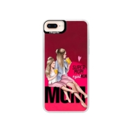 iSaprio Pink Milk Shake Blond Apple iPhone 8 Plus