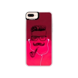 iSaprio Pink Man With Headphones 01 Apple iPhone 8 Plus