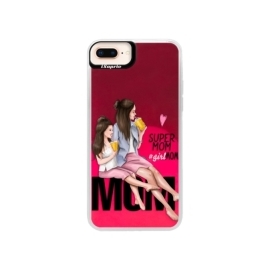 iSaprio Pink Milk Shake Brunette Apple iPhone 8 Plus