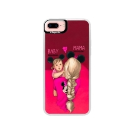 iSaprio Pink Mama Mouse Blond and Girl Apple iPhone 7 Plus