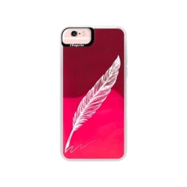 iSaprio Pink Writing By Feather Apple iPhone 6 Plus/6S Plus