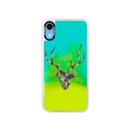 iSaprio Blue Deer Green Apple iPhone XR