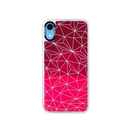 iSaprio Pink Abstract Triangles 03 Apple iPhone XR