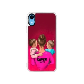 iSaprio Pink Super Mama Two Girls Apple iPhone XR