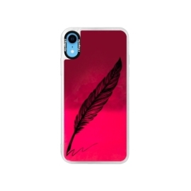 iSaprio Pink Writing By Feather Apple iPhone XR