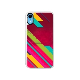 iSaprio Pink Color Stripes 03 Apple iPhone XR