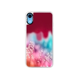 iSaprio Pink Rainbow Grass Apple iPhone XR