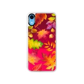 iSaprio Pink Autumn Leaves 01 Apple iPhone XR