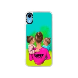 iSaprio Blue Super Mama Two Girls Apple iPhone XR