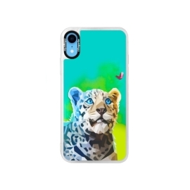 iSaprio Blue Leopard With Butterfly Apple iPhone XR