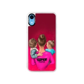 iSaprio Pink Super Mama Boy and Girl Apple iPhone XR