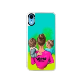 iSaprio Blue Super Mama Boy and Girl Apple iPhone XR