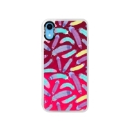 iSaprio Pink Feather Pattern 01 Apple iPhone XR - cena, porovnanie