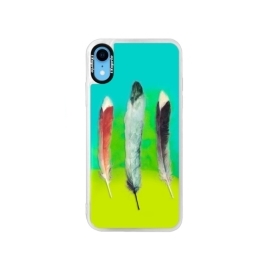 iSaprio Blue Three Feathers Apple iPhone XR