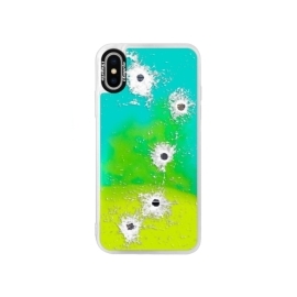 iSaprio Blue Gunshots Apple iPhone XS