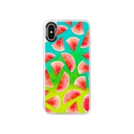 iSaprio Blue Melon Pattern 02 Apple iPhone X