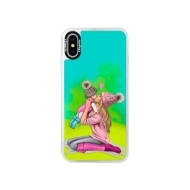 iSaprio Blue Kissing Mom Blond and Girl Apple iPhone XS - cena, porovnanie