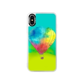 iSaprio Blue Flying Baloon 01 Apple iPhone XS