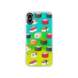 iSaprio Blue Sushi Pattern Apple iPhone XS