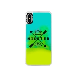 iSaprio Blue Hipster Style 02 Apple iPhone X