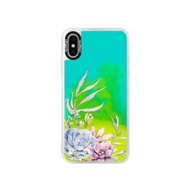 iSaprio Blue Succulent 01 Apple iPhone XS