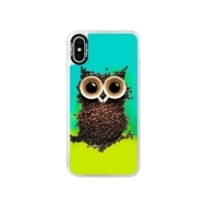 iSaprio Blue Owl And Coffee Apple iPhone XS - cena, porovnanie