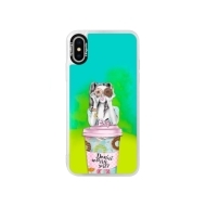 iSaprio Blue Donut Worry Apple iPhone XS - cena, porovnanie