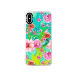 iSaprio Blue Flower Pattern 01 Apple iPhone X