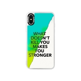 iSaprio Blue Makes You Stronger Apple iPhone X