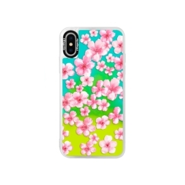 iSaprio Blue Flower Pattern 05 Apple iPhone XS